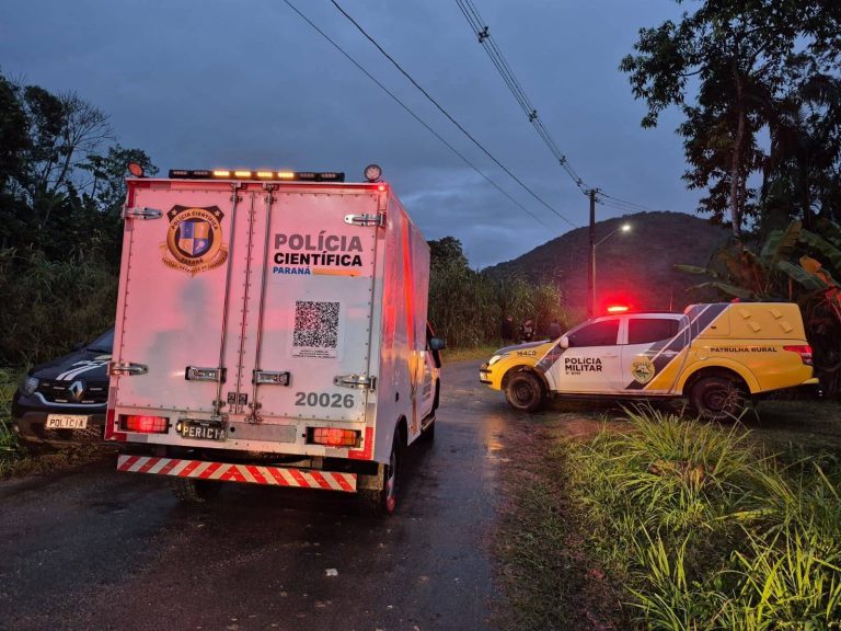 Irmão mata o outro a tiro após discussão na zona rural de Morretes; autor foi preso em flagrante