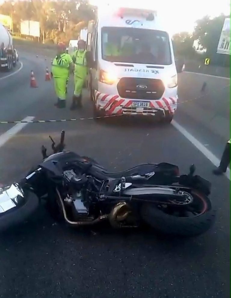Motociclista morre após colidir contra mureta de concreto em Morretes