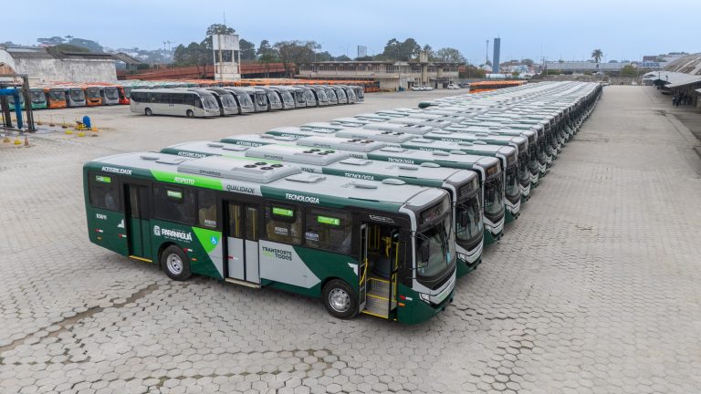 Prefeitura de Paranaguá convida população para entrega oficial da nova frota do transporte coletivo